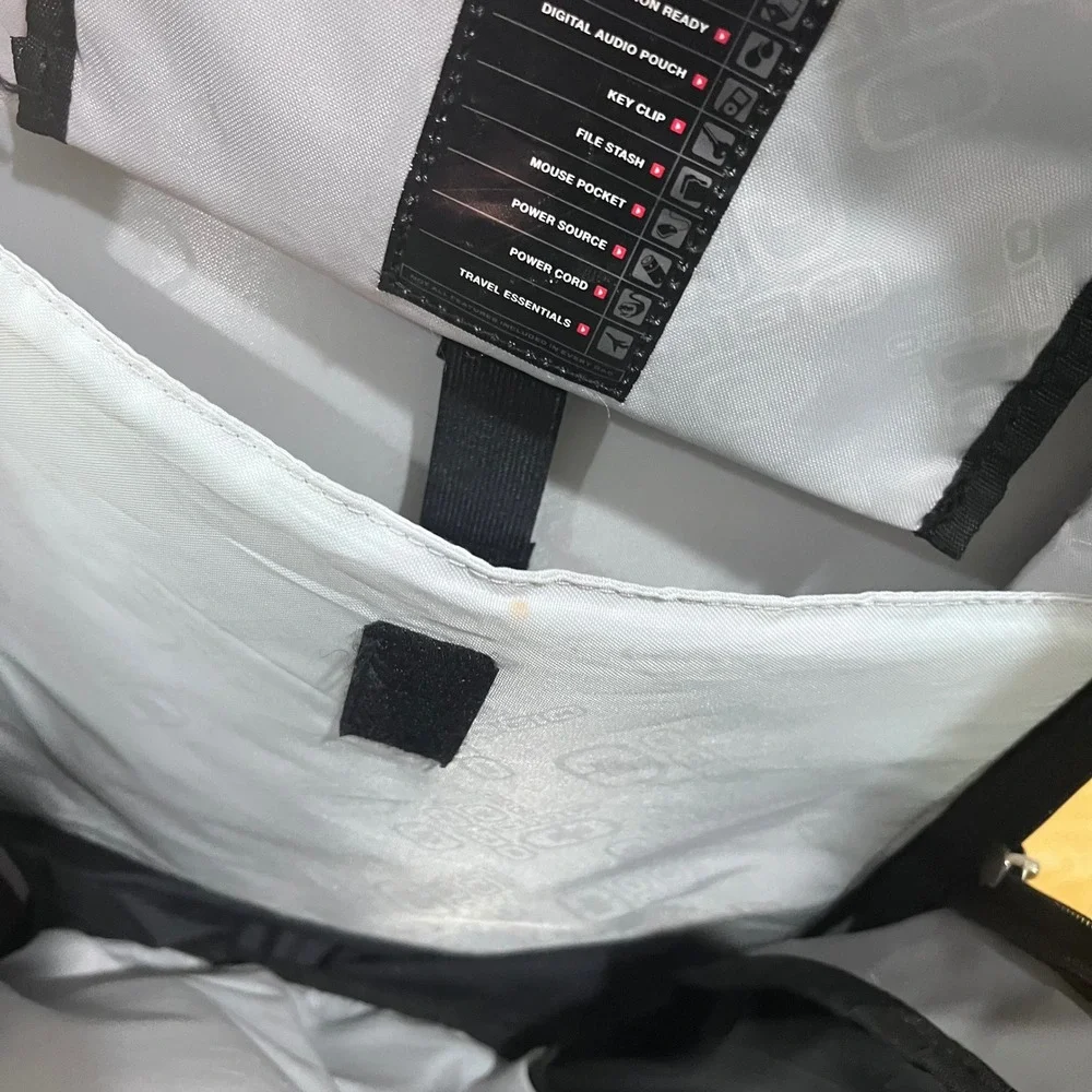 OGIO Street Tech Specs Backpack Black Grey Y2K‎ Techwear Laptop Bag Commuter Vtg
